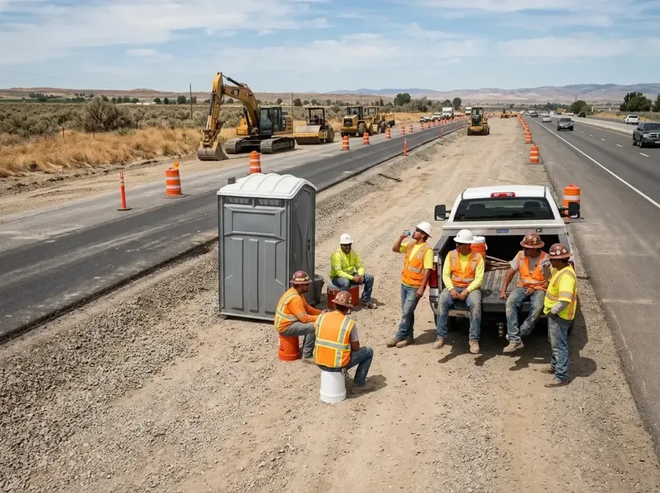 highway-road-construction-crew-007 — frequently asked questions, Porta Potty and Restroom Rentals in Fairburn, GA